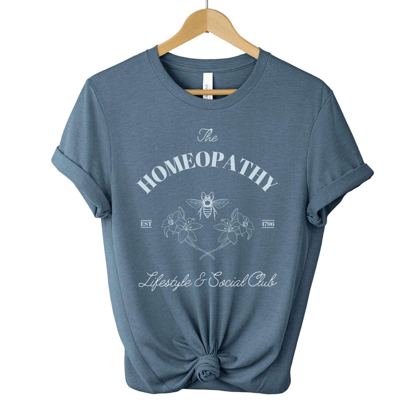 Homeopathy Lifestyle and Social Club Graphic T-Shirt