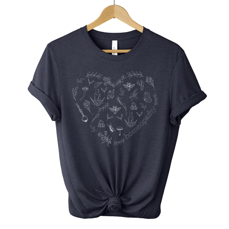 Heart of Homeopathy Graphic T-Shirt