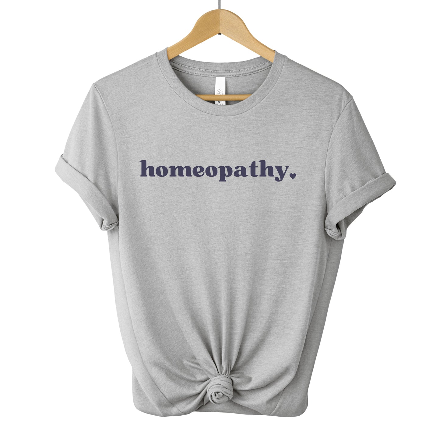 Homeopathy with a Heart Graphic T-Shirt