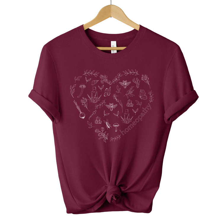 Heart of Homeopathy Graphic T-Shirt